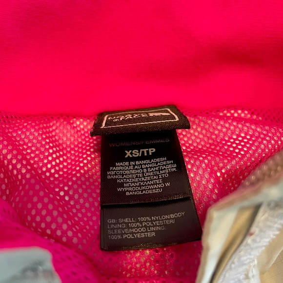 The North Face Grey/Pink Rain Jacket - XS EUC - Picture 3 of 3